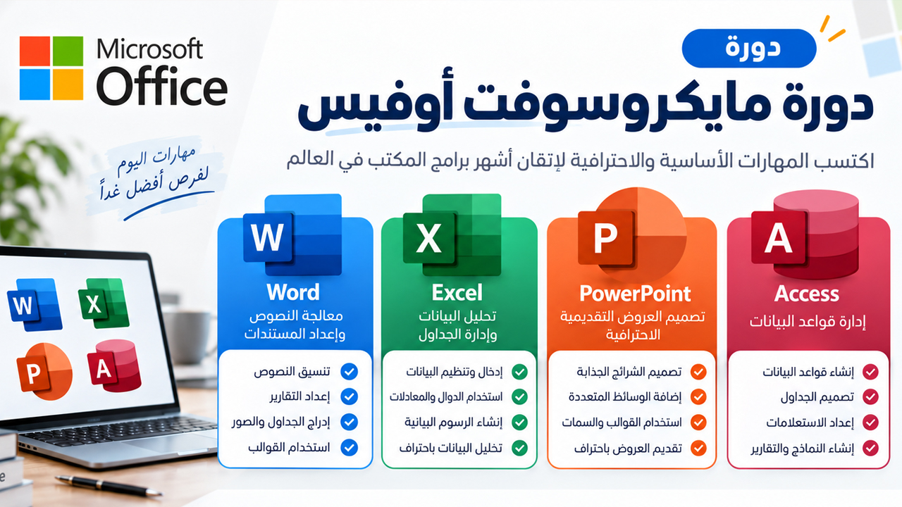 دورة مايكروسوفت أوفيس
